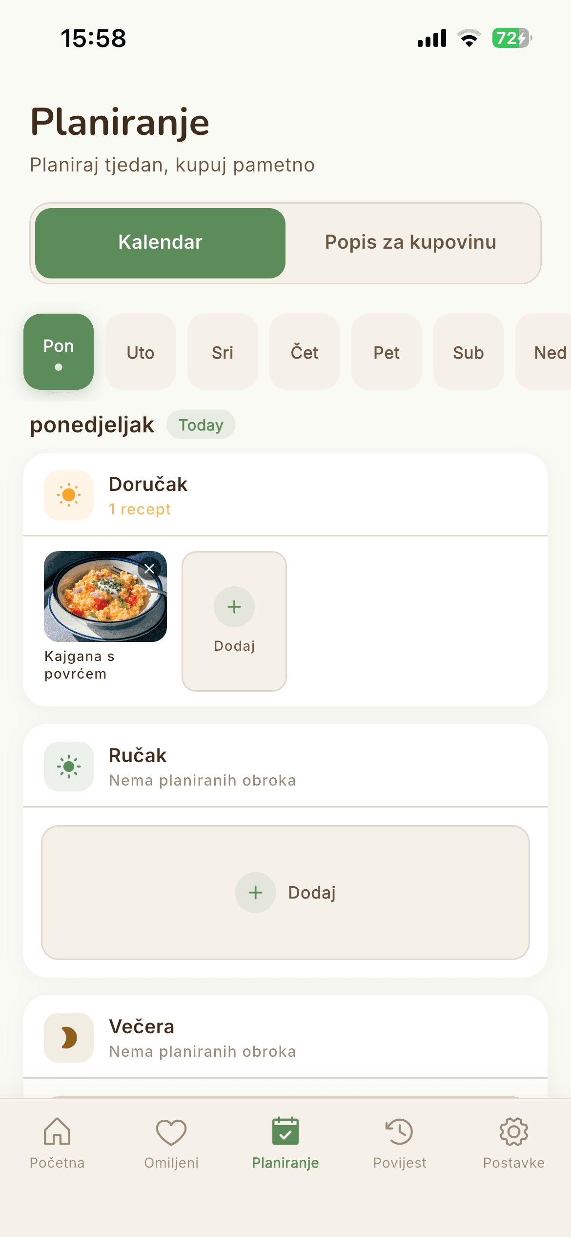 Pametan popis za kupovinu