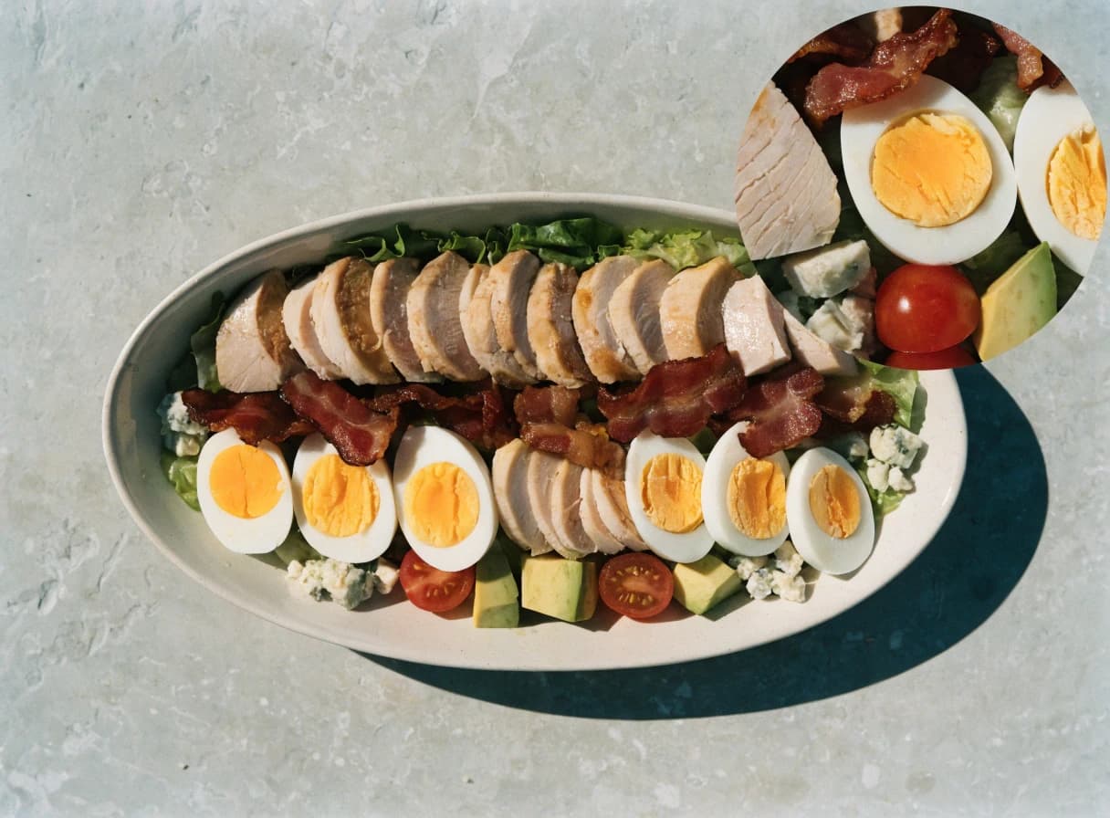 Cobb salata — gotovo jelo