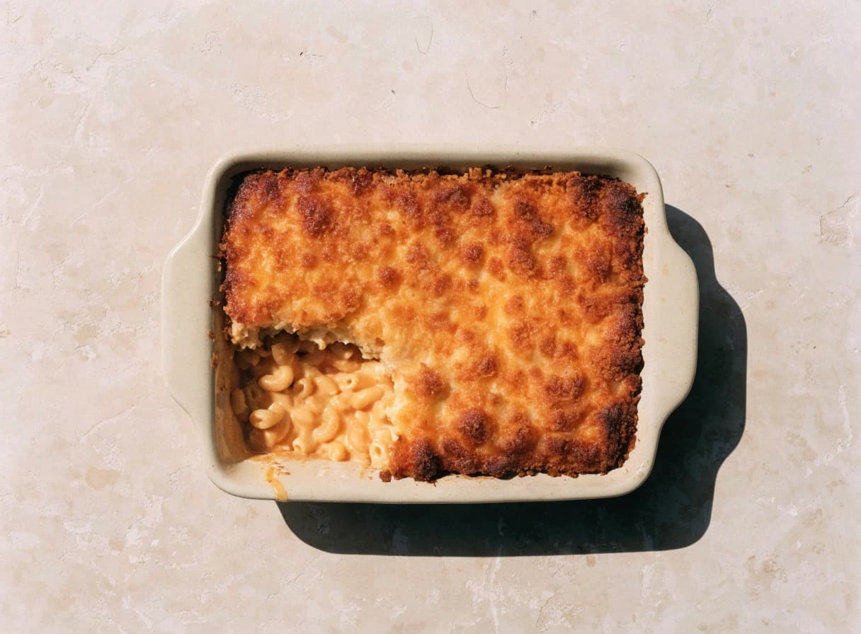 Zapečeni makaroni sa sirom (mac & cheese) — gotovo jelo