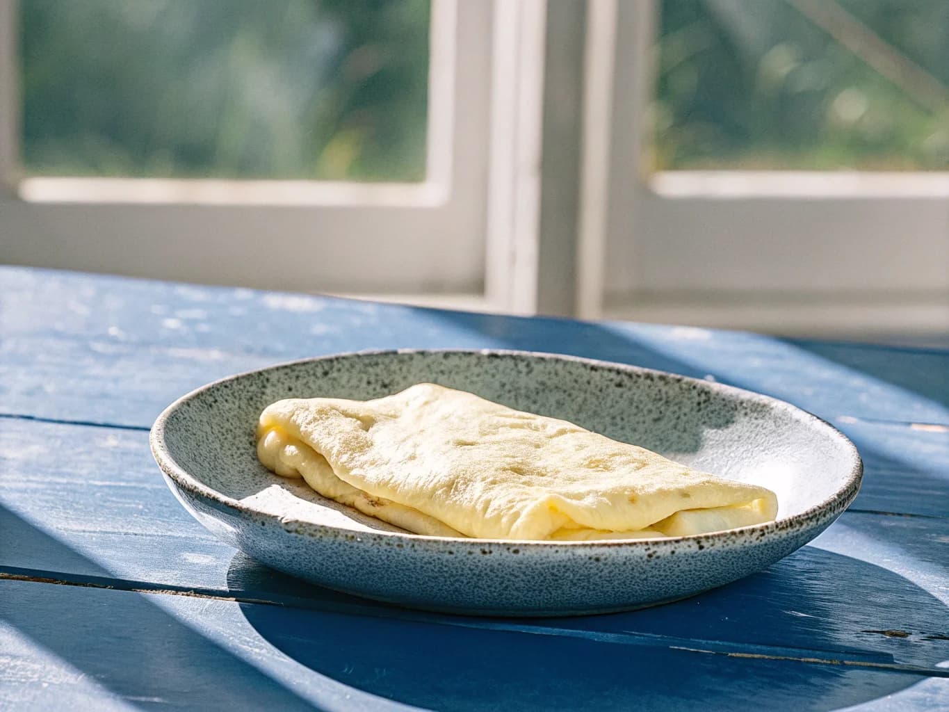 Omlet sa sirom — gotovo jelo