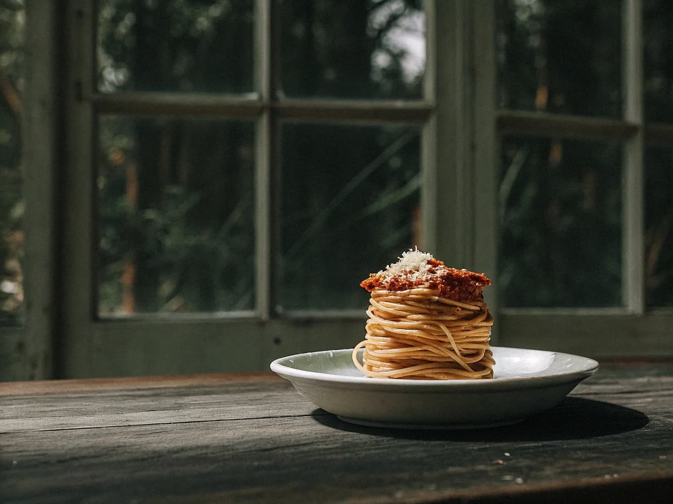 Spaghetti Bolognese — fertiges Gericht