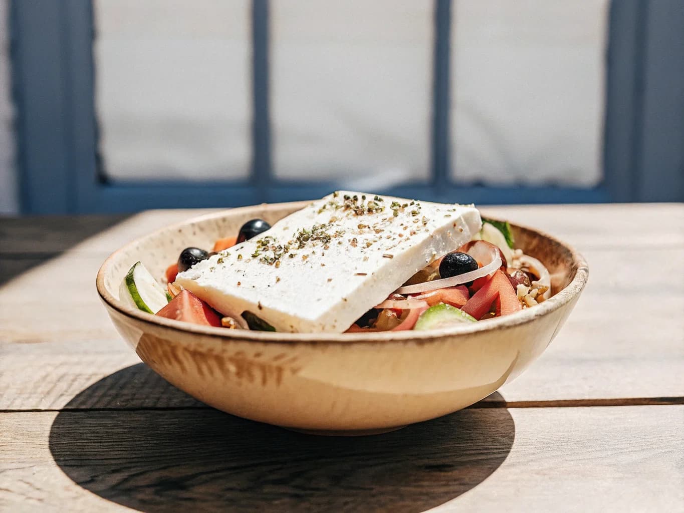 Grčka salata — готово јело