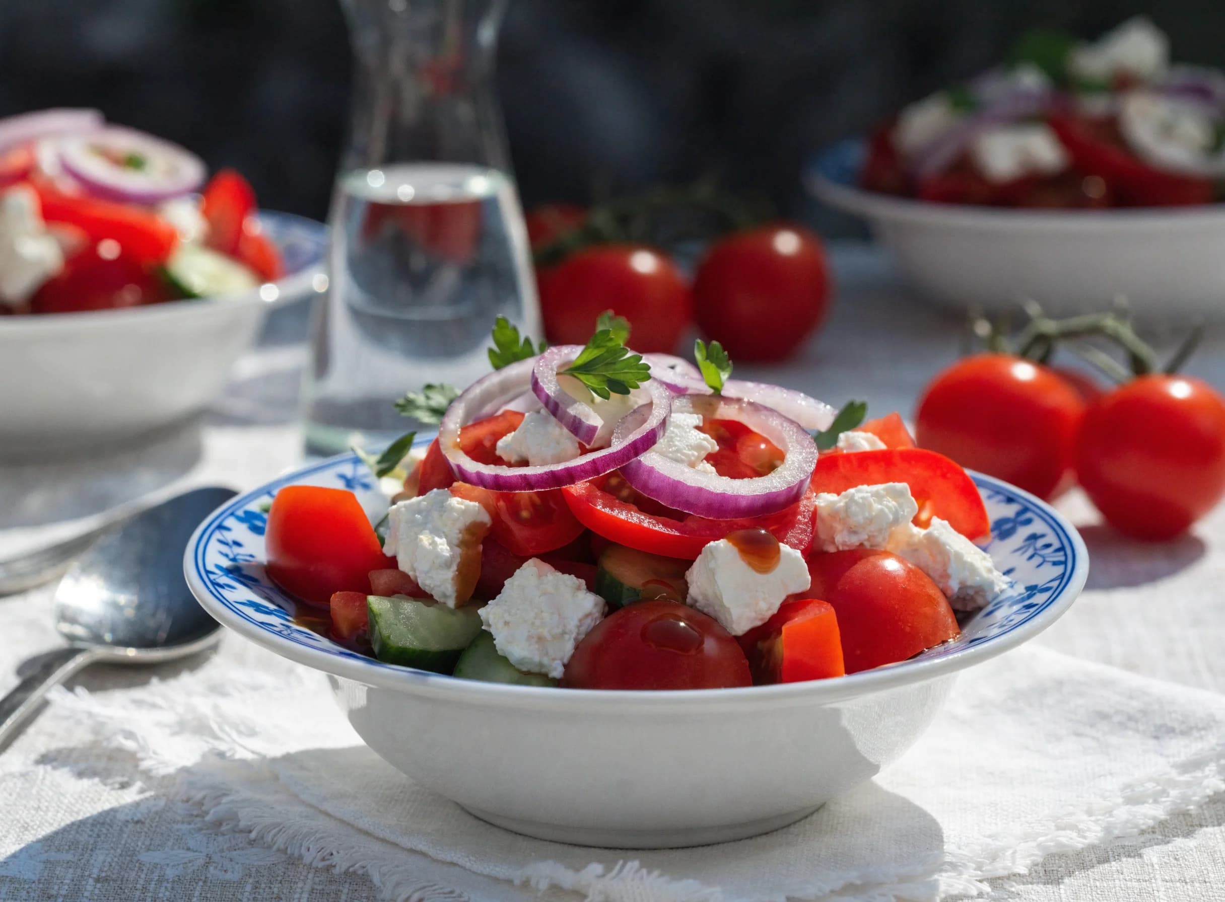 Šopska salata — gotovo jelo