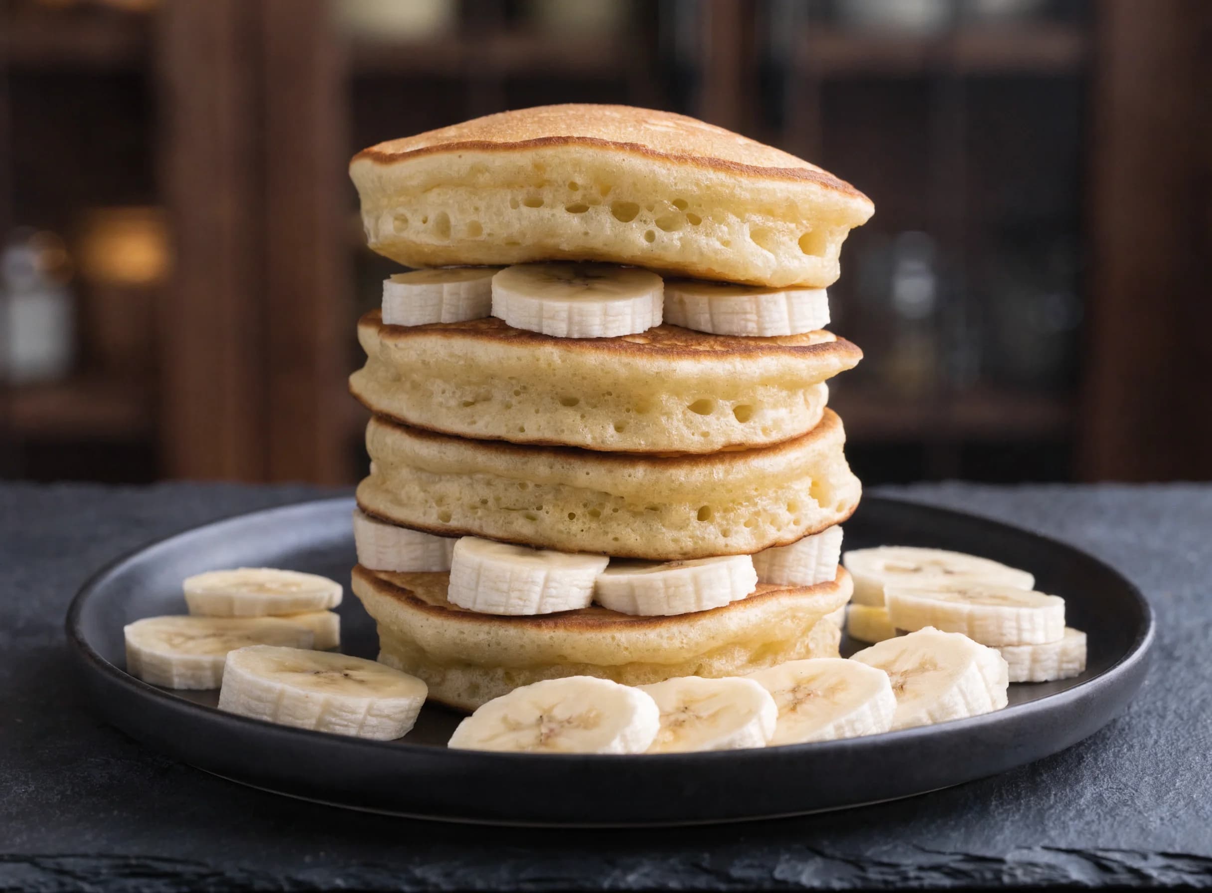 Banana palačinke — gotovo jelo