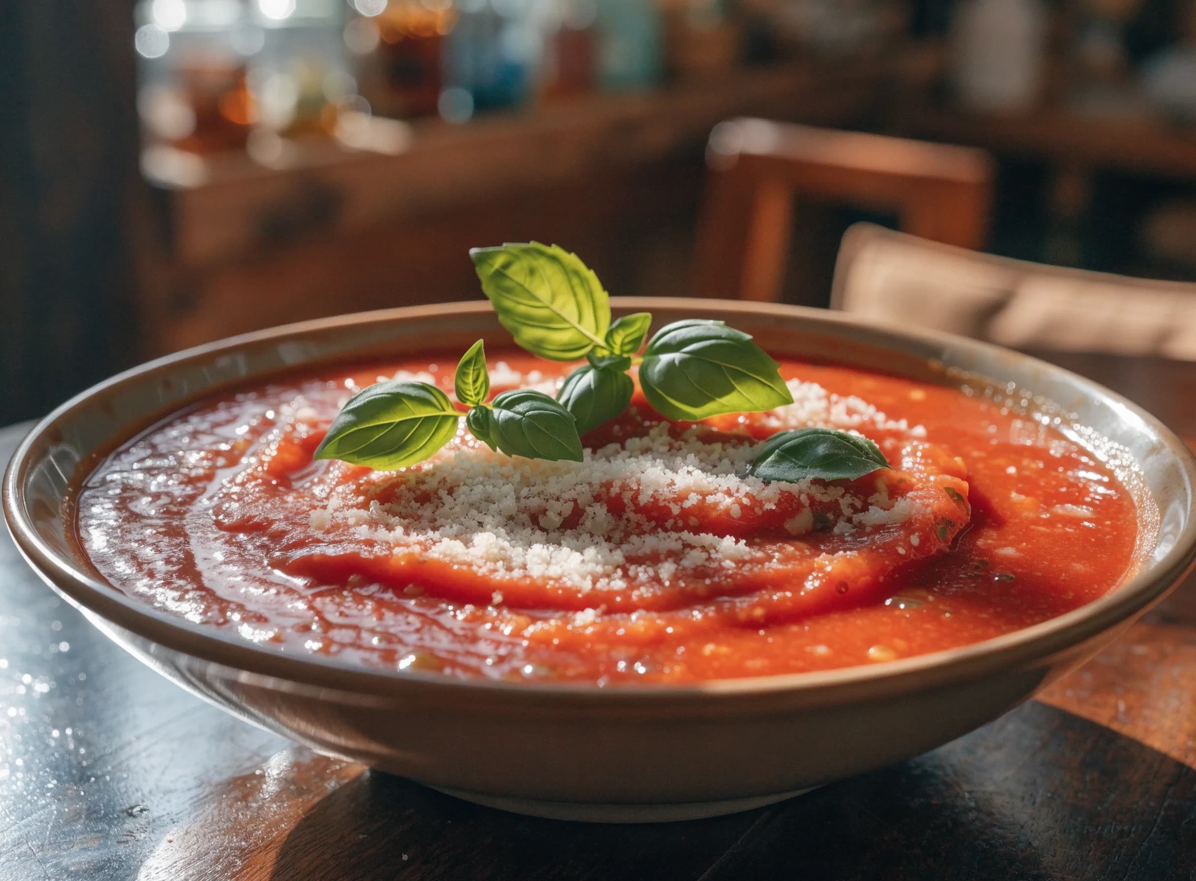 Tomato Soup — finished dish