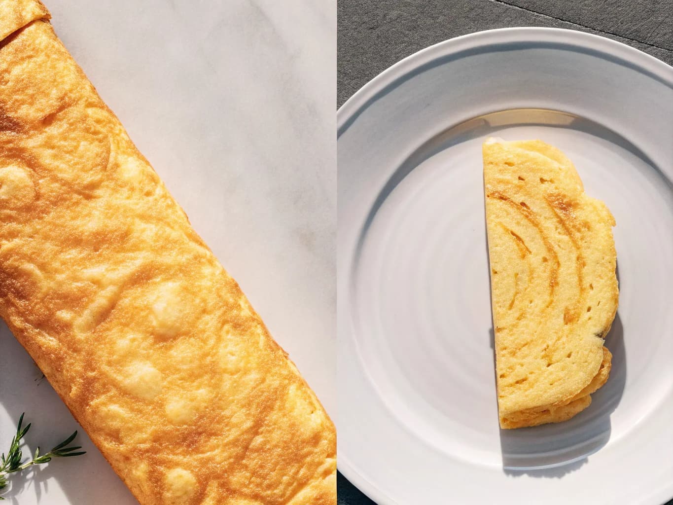 Omelette française — gotovo jelo
