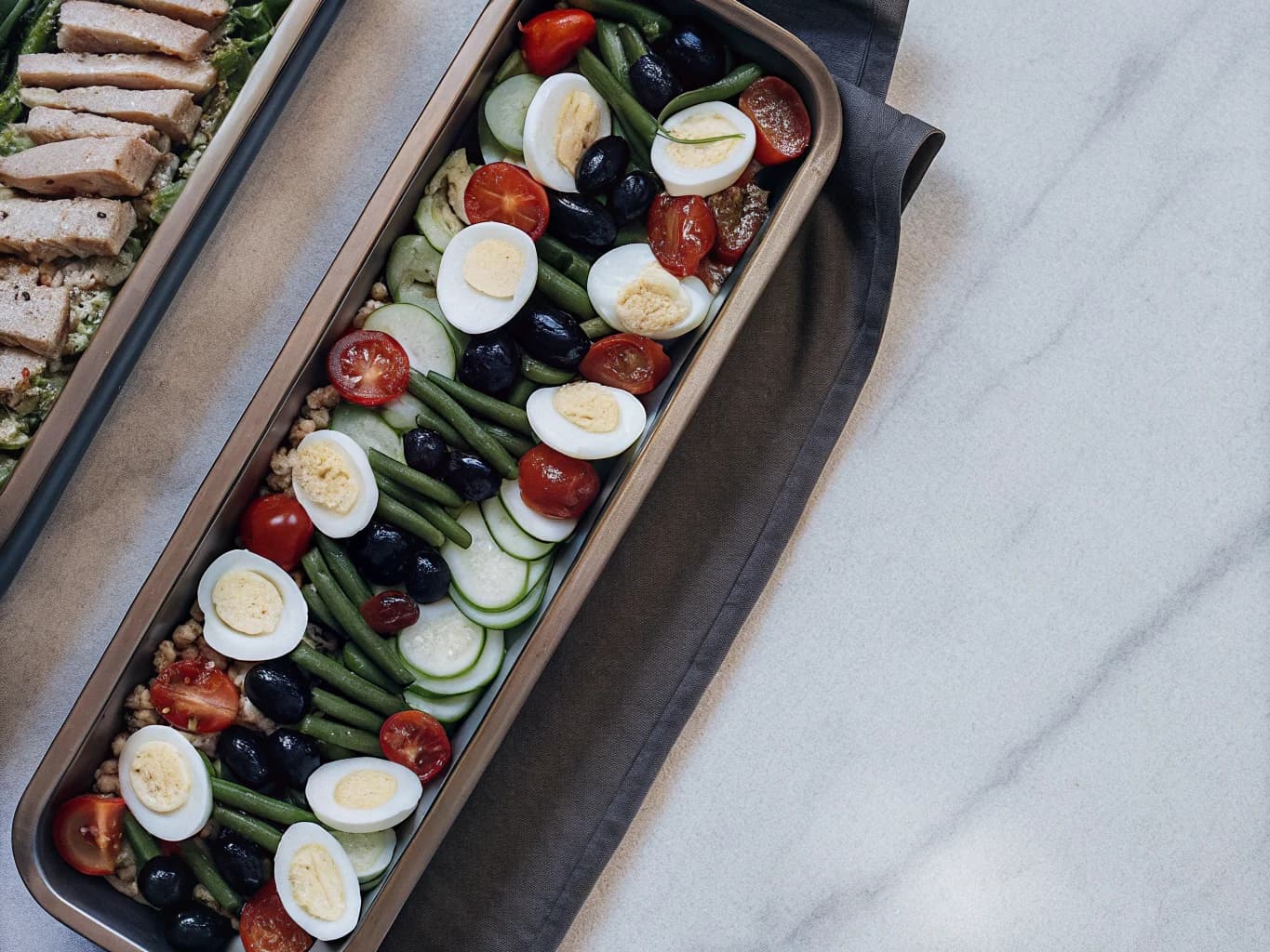 Salade niçoise — готово јело