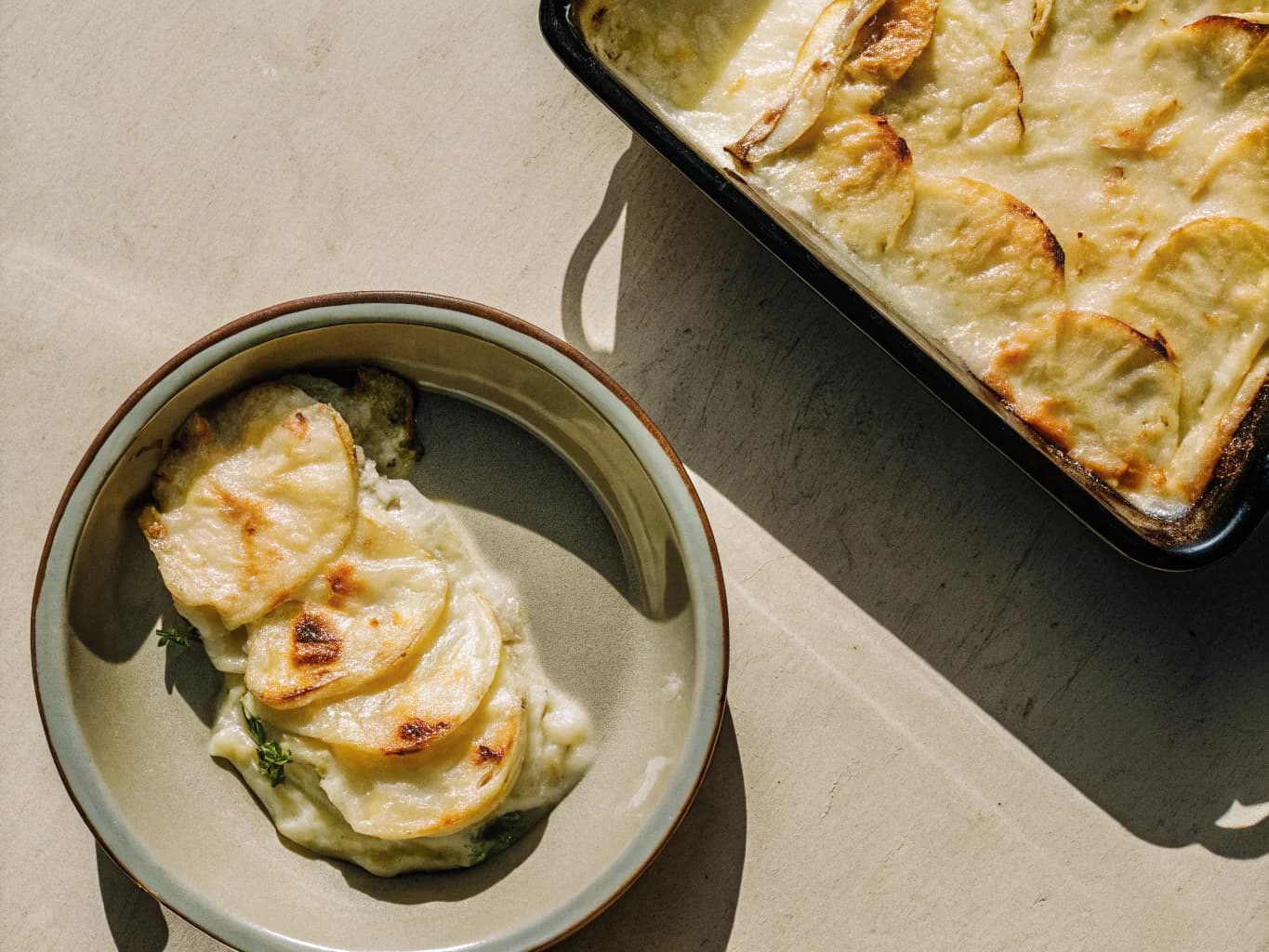 Gratin dauphinois — gotovo jelo
