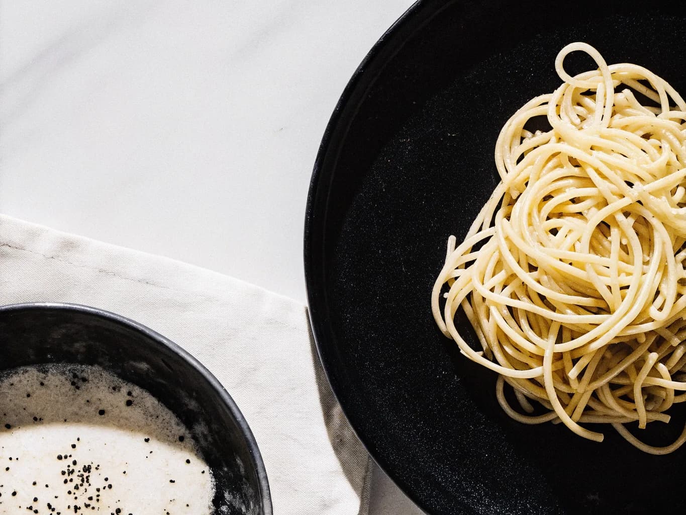 Cacio e pepe — gotovo jelo